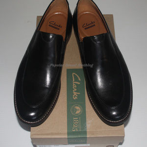 Clarks Men's Becken Step Slip-On Loafers Black